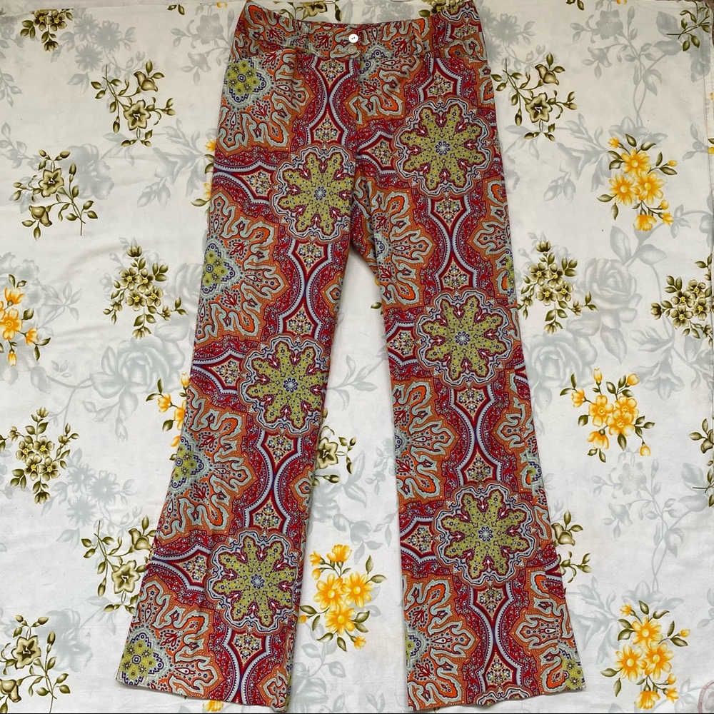 J. McLaughlin Size 4 Patterned Pants NWT